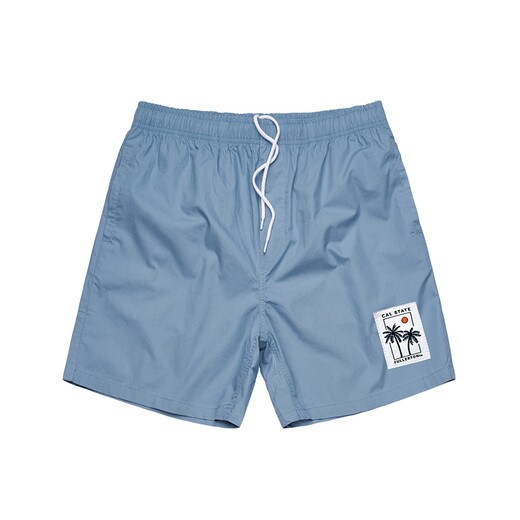 Uscape 5 inch Beach Shorts - Light Blue